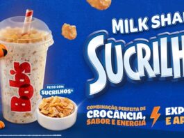 Bob’s e Sucrilhos® se juntam em collab e lançam Milk Shake