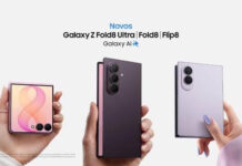 Samsung lança Galaxy Z Fold8, Fold8 Ultra e Z Flip8 no Brasil