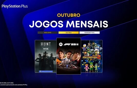 PlayStation Plus revela jogos mensais de outubro