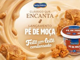 Santa Helena amplia linha e lança Pé de Moça com leite condensado