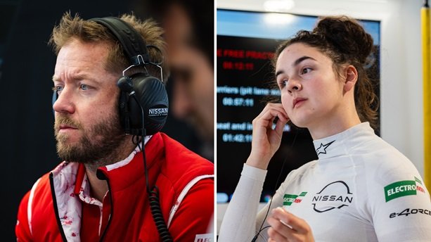Nissan Formula E Team retains Sam Bird and Abbi Pulling for Seas